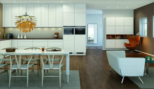 Bếp xinh nép mình gần chốn ngủ - 7